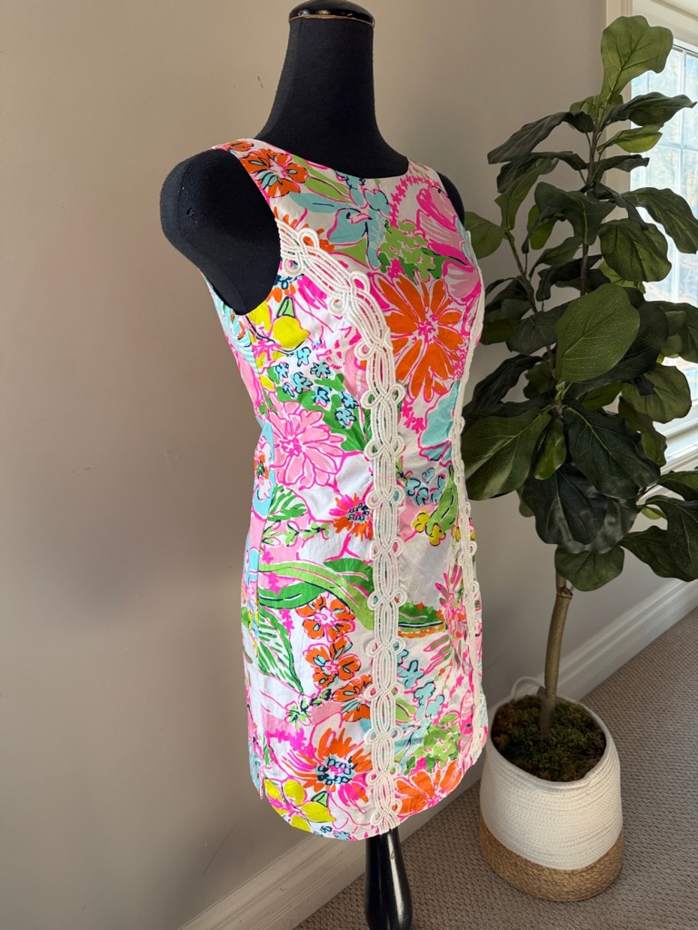 LILLY PULITZER FOR TARGET SLEEVELESS FLORAL SUNDRESS